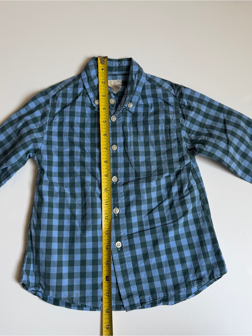 Bundle Cat & Jack and Crewcuts Boys Size 3T Gingham Button Down Shirts - Picture 12 of 15